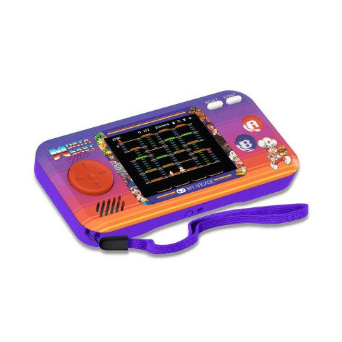 My Arcade Data East Pocket Player: Portable Gaming System with 308 Preloaded Retro Games, 2.75" Color Screen, Speakers (DGUNL-4127),Purple
