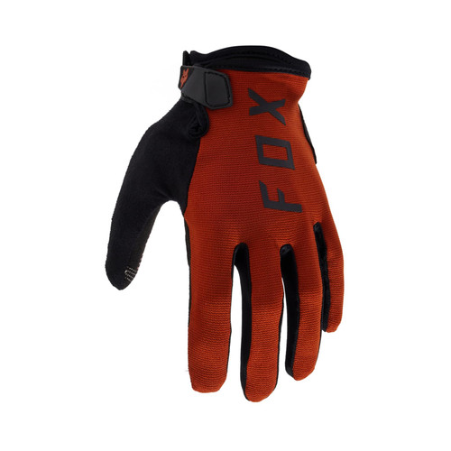 FOX RACING Ranger Gel Mountain Bike Gloves, Burnt Orange, Small