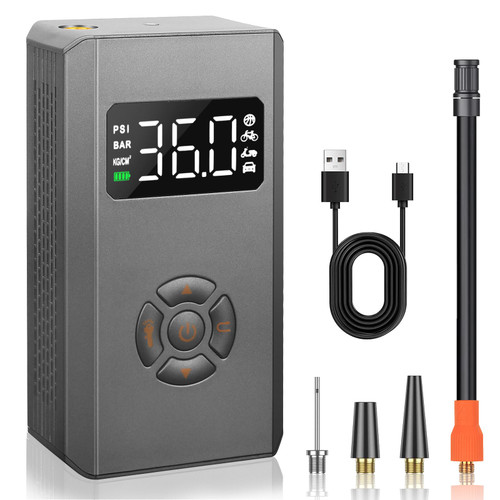 Spead-Vmall Tire Inflator Portable Air Compressor for Car Tires, 150PSI Cordless Air Pump for Car Tires with LED Light, Bike Pump for Car, Bicycle, Motorcycles, E-Bike, Ball Spead-Vmall Tire Inflator Portable Air Compressor for Car Tires, 150PSI Cordless Air Pump for Car Tires with LED Light, Bike Pump for Car, Bicycle, Motorcycles, E-Bike, Ball