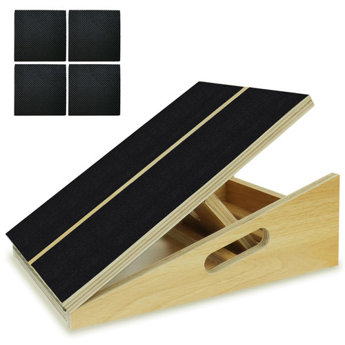 ALOUKA Professional Slant Board, Adjustable Incline Board and Calf Stretcher, Slant Board for Calf Stretching, Calf Stretcher Slant Board, Slantboard Wedge for Ankles with 5 Adjustable Angles