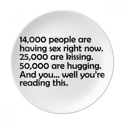 Quote Single Dog In Valentine's Day Plate Decorative Porcelain Salver Tableware Dinner Dish