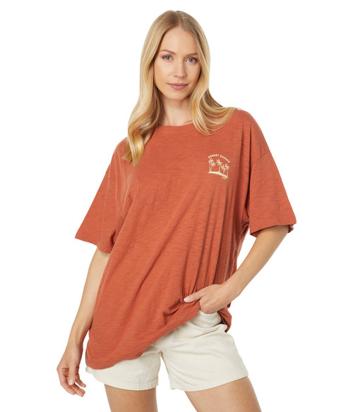 Roxy Sunset Escape T-Shirt Baked Clay SM (US 3-5)
