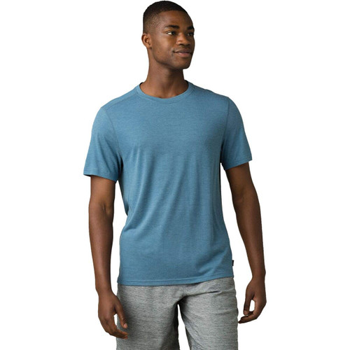 prAna Men's Standard Prospect Heights Crew, Admiral Blue, X-Large