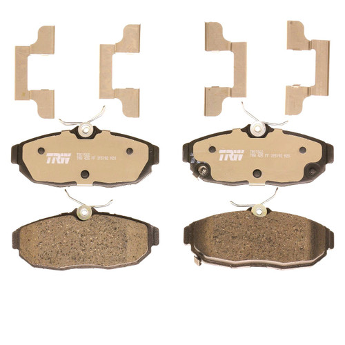 TRW Pro TRC1562 Disc Brake Pad Set For Ford Mustang 2012-2014, Rear