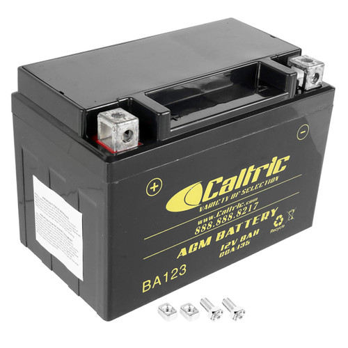 Caltric Agm Battery Compatible with Polaris Predator 500 2003-2007