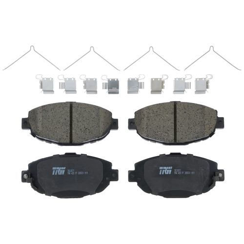 TRW Pro TRC0571 Disc Brake Pad Set For Lexus SC400 1992-2000, Front, And Other Applications