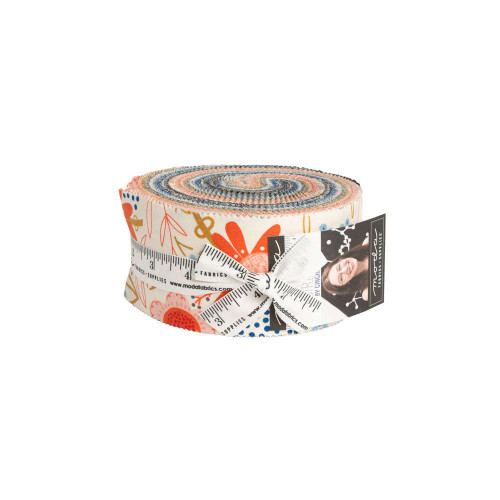Gingiber Birdsong Jelly Roll 40 2.5-inch Strips Moda Fabrics 48350JR