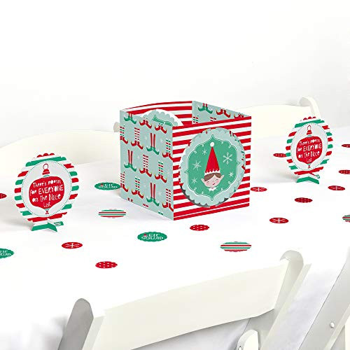 Big Dot of Happiness Elf Squad - Kids Elf Christmas and Birthday Party Centerpiece and Table Decoration Kit Big Dot of Happiness Elf Squad - Kids Elf Christmas and Birthday Party Centerpiece and Table Decoration Kit