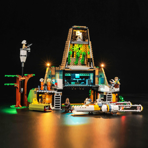 Hilighting Upgraded Led Light Kit for Lego Star Wars A New Hope Yavin 4 Rebel Base Building Set, Compatible with Lego 75365 (Model Not Included) Hilighting Upgraded Led Light Kit for Lego Star Wars A New Hope Yavin 4 Rebel Base Building Set, Compatible with Lego 75365 (Model Not Included)