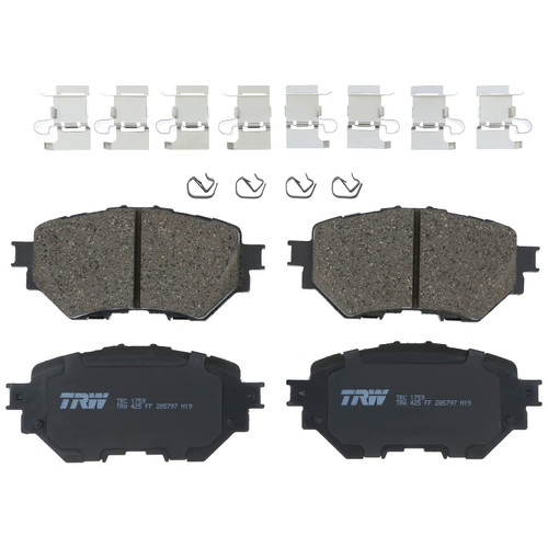 TRW Pro TRC1759 Disc Brake Pad Set For Mazda 3 2014-2018, Front