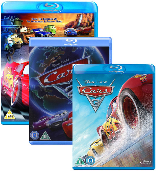 Cars 1 - 3 Box - Walt Disney 3 Movie Bundling Blu-ray