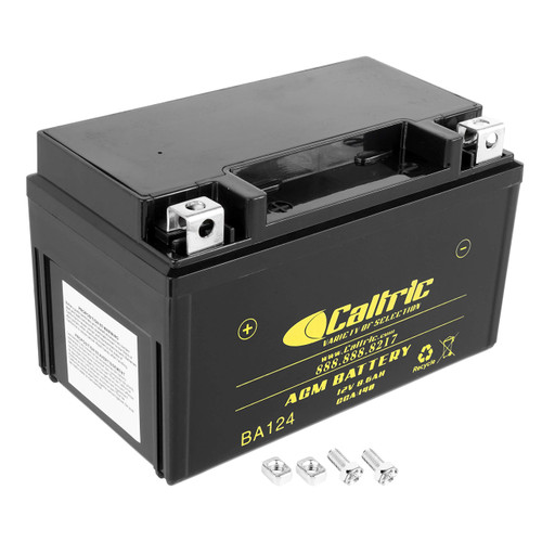 Caltric Agm Battery Compatible with KTM 640 Lc4 Lc-4 Adventure Supermoto Enduro 2003 2005-2007