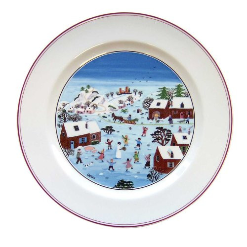 Villeroy & Boch Naif Christmas Dinner Plate, 10.5"