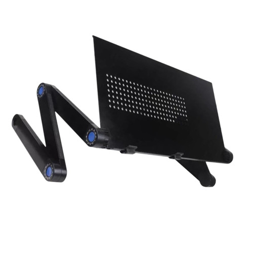 NUOBESTY Folding Table Foldable Laptop Desk Folding Desk Table Collapsible Desk Bed Laptop Desk Lap Desk for Laptop fold Down Desk Metal Bedroom Foldable Desk Folding Dormitory Table