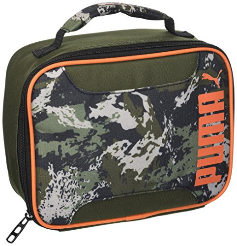 PUMA Big Kids' Evercat Lunchbox, Dark Green, OS