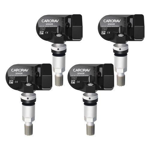 CARORAV TPMS Sensor GM, 4-Pack Tire Pressure Sensor Replacement for GM Chevy GMC Cadillac Buick, 315MHz OE Replaces# 13586335, 13581558, 13598771, 13598772 CARORAV TPMS Sensor GM, 4-Pack Tire Pressure Sensor Replacement for GM Chevy GMC Cadillac Buick, 315MHz OE Replaces# 13586335, 13581558, 13598771, 13598772