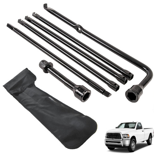 SEBLAFF Car Spare Tire Lug Wrench Tool Kit Replacement for 2007 2008 2009 2010 2011 2012 2013 2014 2015 Ram 2500 3500