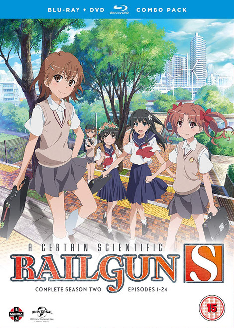 A Certain Scientific Railgun Complete Season 2 Collection (Episodes 1-24) Blu-ray/DVD Combo A Certain Scientific Railgun Complete Season 2 Collection (Episodes 1-24) Blu-ray/DVD Combo