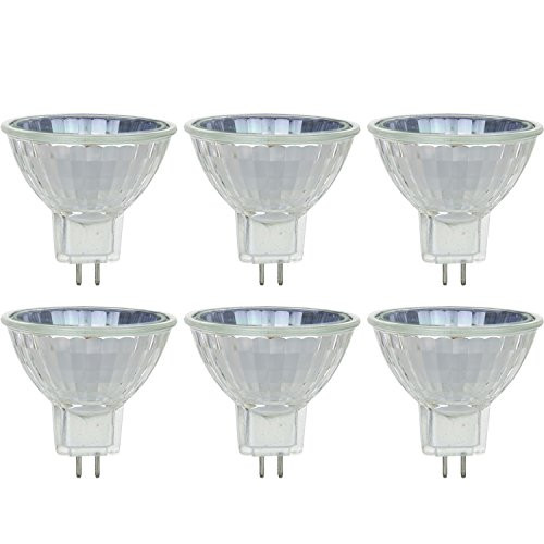Sunlite Series 35MR16/CG/FL/120V/6PK Halogen 35W 120V MR16 Flood Light Bulbs, 3200K Bright White, GU5.3 Base, 6 Pack Sunlite Series 35MR16/CG/FL/120V/6PK Halogen 35W 120V MR16 Flood Light Bulbs, 3200K Bright White, GU5.3 Base, 6 Pack