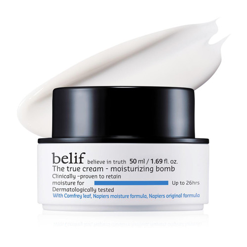 belif The True Cream Moisturizing Bomb | Intensive Face Moisturizer for 26 Hour Hydration | Soothing & Nourishing Cream w/ Panthenol, Comfrey Leaf & Oat Extract | Cream for Dry, Sensitive Skin belif The True Cream Moisturizing Bomb | Intensive Face Moisturizer for 26 Hour Hydration | Soothing & Nourishing Cream w/ Panthenol, Comfrey Leaf & Oat Extract | Cream for Dry, Sensitive Skin