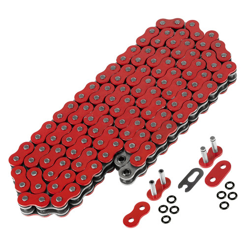 Caltric O-Ring Drive Chain Compatible with Honda Cbr600F2 Cbr-600F2 Hurricane 600F2 1991-1994 Red