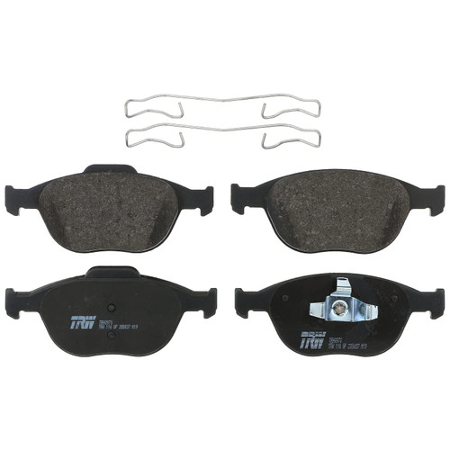 TRW Pro TRH0970 Disc Brake Pad Set For Ford Focus 2002-2004, Front, And Other Applications