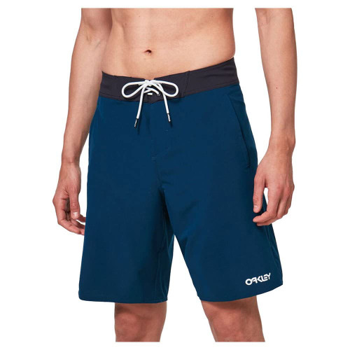 Oakley Men's Standard Double Up 20 RC Boardshorts, Poseidon, 36