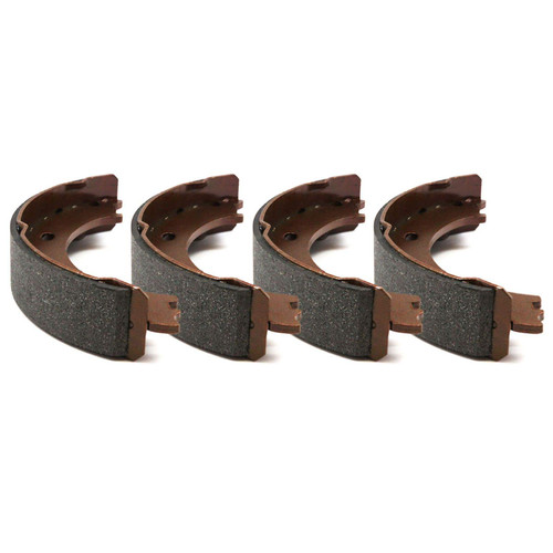 Rear Dynamic Friction Company True-Arc Brake Shoes 1901-0511-00 For 1962-1965 Nissan 320, 1967-1968 Nissan 520 Pickup, 1968-1972 Nissan 521 Pickup, 1972-1974 Nissan 620 Pickup, 1975-1979 Nissan 620,