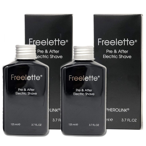 Pre Electric Shave After Shave Lotion Cream - Best For Close Shave Balm - Smooth and Irritation-free Shave. Freelette (Balm Two Pack)