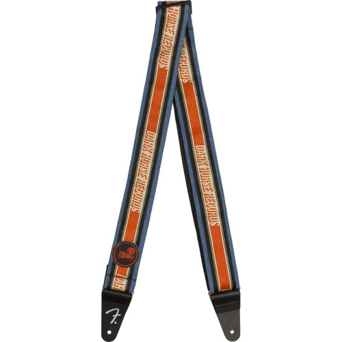Fender George Harrison Dark Horse Logo Guitar Strap, 2in