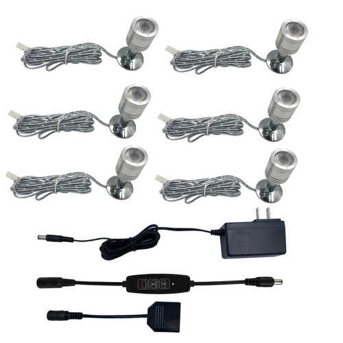 Taysing LED Spot Light Indoor Picture Lights Art Lights Accent Lights Little Spotlight for Painting Picture Plants Jewelry Showcase Model Display Shelves Under Cabinet (Soft White Dimming&Timing)