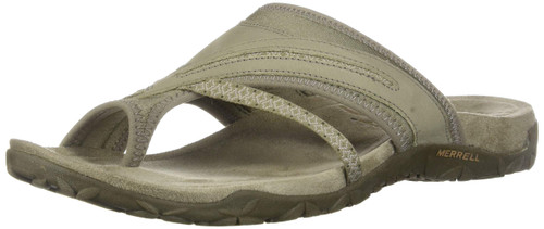 Merrell Women's Terran Post II Athletic Sandal, Taupe, 8 M US