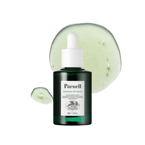 Parnell Cicamanu 92 Serum with Melatonin & Centella Asiatica, Overnight Recovery Serum to Restore and Soothe Irritated Skin, 1.01 fl.oz Parnell Cicamanu 92 Serum with Melatonin & Centella Asiatica, Overnight Recovery Serum to Restore and Soothe Irritated Skin, 1.01 fl.oz