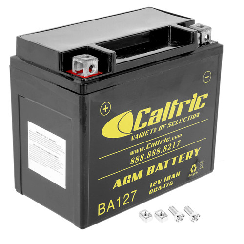 Caltric Agm Battery Compatible with Honda Pc800 Pc-800 Pacific Coast 800 1989-1998