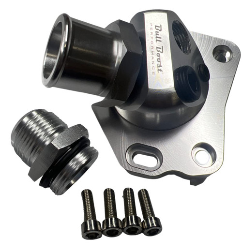 BULL BOOST PERFORMANCE Swivel Neck Thermostat Housing for K-Series K20 K24 radiator hose k swap 16AN BULL BOOST PERFORMANCE Swivel Neck Thermostat Housing for K-Series K20 K24 radiator hose k swap 16AN
