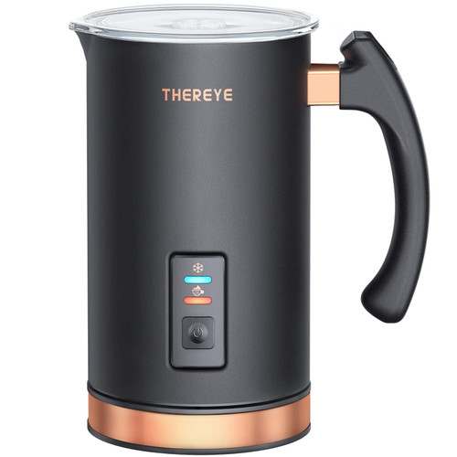 Milk Frother, Thereye Electric Milk Steamer, Automatic Hot and Cold Foam Maker and Milk Warmer for Latte, Cappuccinos, Macchiato, Hot Chocolate Coffee Milk Frother, Thereye Electric Milk Steamer, Automatic Hot and Cold Foam Maker and Milk Warmer for Latte, Cappuccinos, Macchiato, Hot Chocolate Coffee
