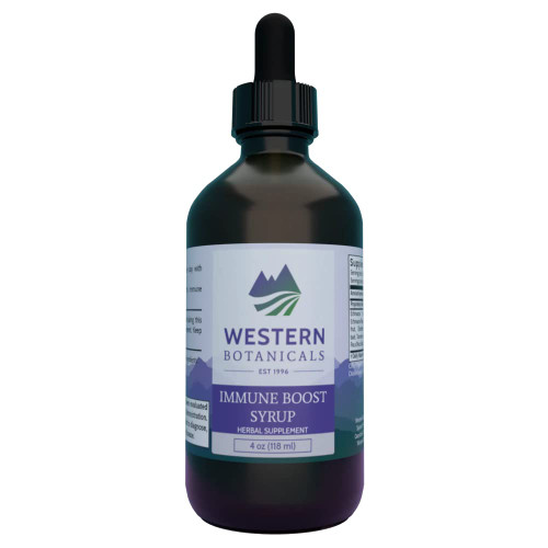 Western Botanicals Immune Boost Syrup, 4 Fluid Ounces with Echinacea for Immune System Support
