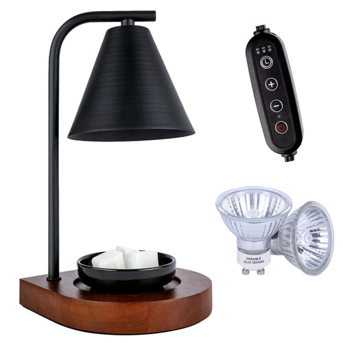 Candle Warmer Lamp with Timer, Dimmable Candle Warmer Lamp for Jar Candles, Electric Candle Warmer Auto Shutoff, Candle Warmer Lamp with 2 Bulbs for Scented Candles - Includes Free Wax Melt Dish Candle Warmer Lamp with Timer, Dimmable Candle Warmer Lamp for Jar Candles, Electric Candle Warmer Auto Shutoff, Candle Warmer Lamp with 2 Bulbs for Scented Candles - Includes Free Wax Melt Dish