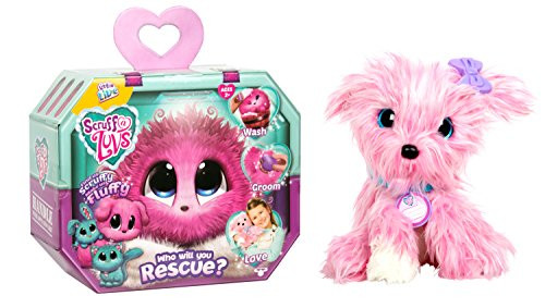 Little Live Scruff-a-Luvs plush mystery rescue pet, pink