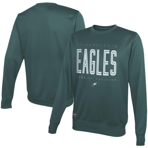 NFL Youth 8-20 Top Pick Team Color Performance Primary Logo Pullover Crewneck Sweatshirt (14-16, Philadelphia Eagles) NFL Youth 8-20 Top Pick Team Color Performance Primary Logo Pullover Crewneck Sweatshirt (14-16, Philadelphia Eagles)