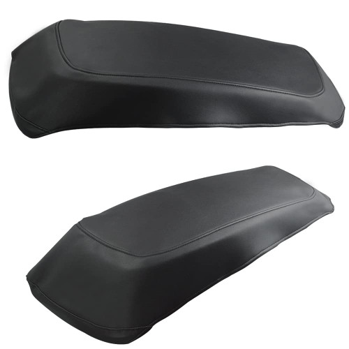 WOWTK Waterproof Saddlebag Speaker Audio Lid Bras,PU Leather Saddlebag Speaker Lid Covers fits for Harley Davidson 2014-2023 Touring Road Glide FLTRX Electra Glide FLHT Road King FLHR Street Glide FLH