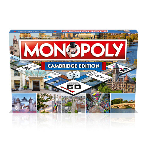 Cambridge Massachusetts MA Monopoly Board Game Edition, Family Game for Ages 8 and up Cambridge Massachusetts MA Monopoly Board Game Edition, Family Game for Ages 8 and up