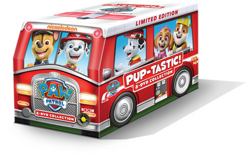 PAW Patrol: Pup-Tastic! 8-DVD Collection Limited Edition Marshall's Fire Truck