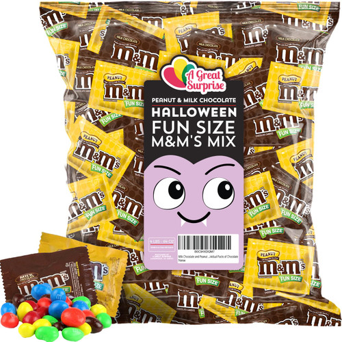 Milk Chocolate and Peanut Chocolates - 4 Pounds - Halloween Individually Wrapped Chocolate Candy Mix - Chocolate Fun Size Party Candies - Bulk Individual Packs of Chocolate Milk Chocolate and Peanut Chocolates - 4 Pounds - Halloween Individually Wrapped Chocolate Candy Mix - Chocolate Fun Size Party Candies - Bulk Individual Packs of Chocolate