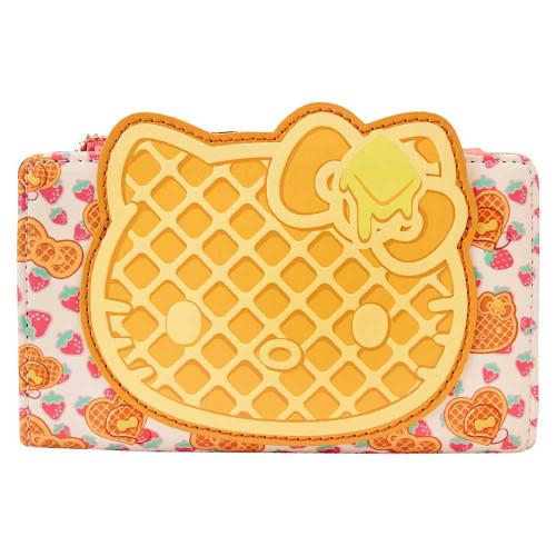 Loungefly Sanrio Hello Kitty Breakfast Waffle Flap Wallet Loungefly Sanrio Hello Kitty Breakfast Waffle Flap Wallet