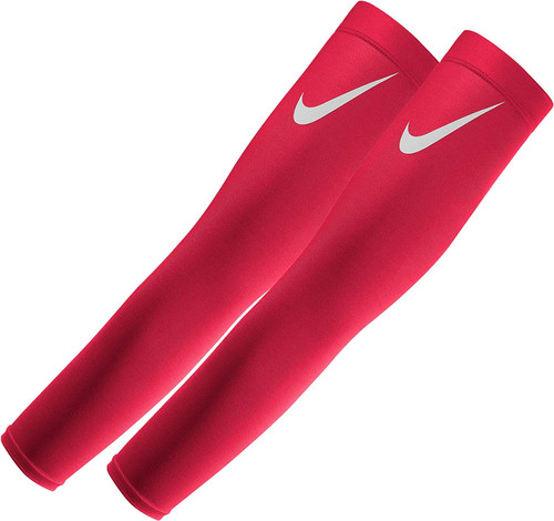 Nike Pro Adult Dri-FIT 3.0 Arm Sleeves (R(NFS44-688)/W, Large/X-Large)