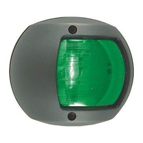 Perko 0170BSDDP1 12V Green Side Light - Black