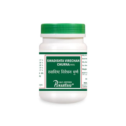 PUNARVASU SWADISHTA VIRECHAN CHURNA - 100 Gm (Pack of 3)
