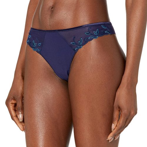 Simone Perele Women's Andora Thong, Midnight, S