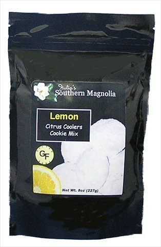 Julias Southern Magnolia SM338 Gluten Free Lemon Citrus Coolers Cookie Mix - 8oz bag44; Pack of 4